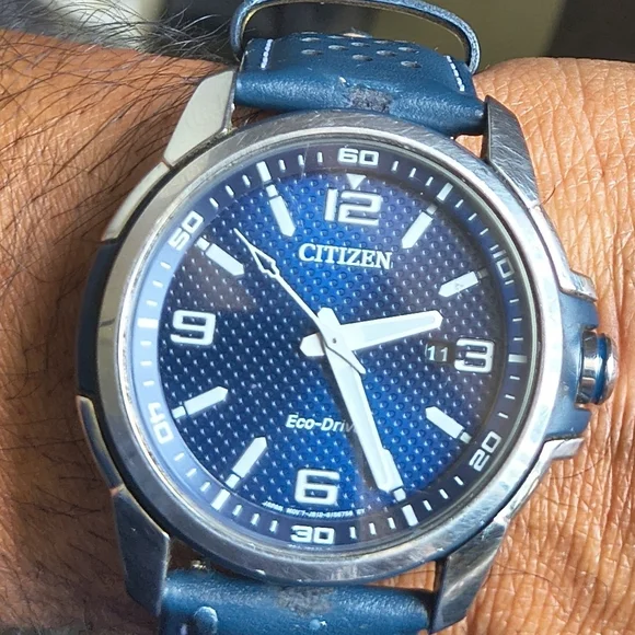 Citizen Eco-Drive Blue Dial Men's Watch - Picture 6 of 6